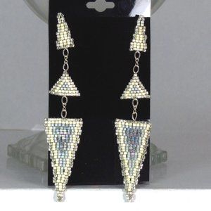 Handmade beaded earrings